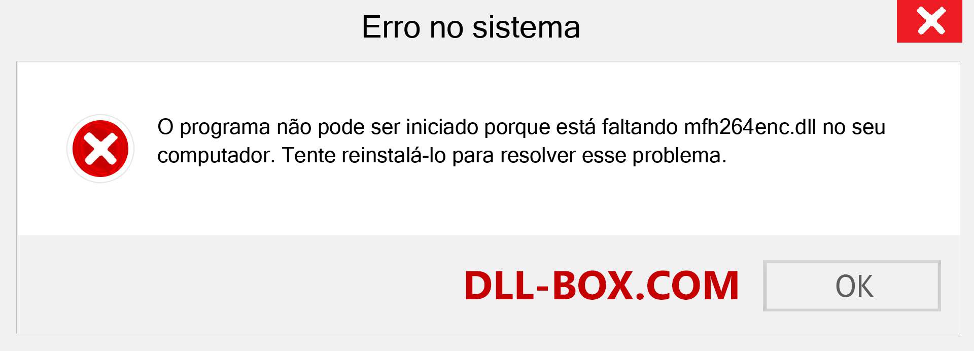 Arquivo mfh264enc.dll ausente ?. Download para Windows 7, 8, 10 - Correção de erro ausente mfh264enc dll no Windows, fotos, imagens